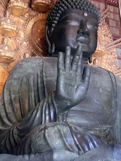 gigantisk staty av Budda