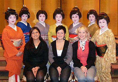 Geikor tillsammans med Ulrika Hansson, Shizuoka 2007