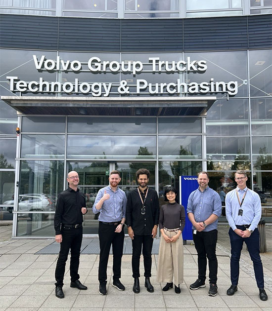 People at Volvo, Gothenburg Sweden
