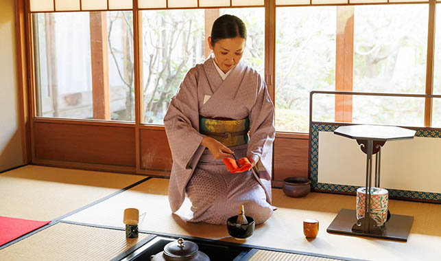 ljus elegant kimono