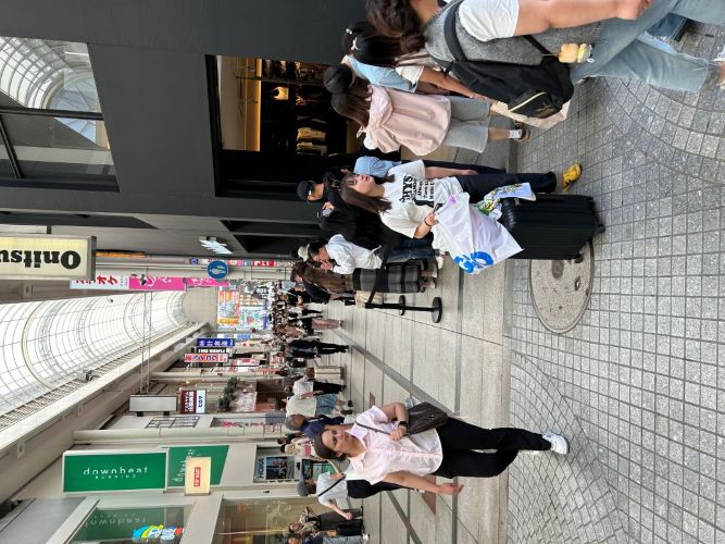 shoppinggata i osaka