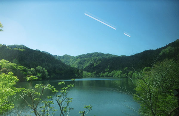 Älv i norra Japan